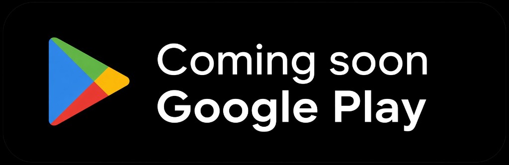 Coming soon on Google Play